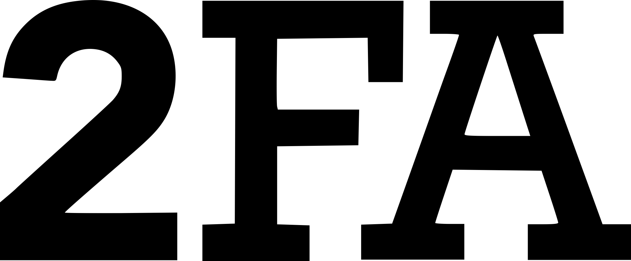 Brand 2Fa Stencil Svg Design File Free Vectors